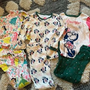 Girls PJ’s bundle- Gap and Disney